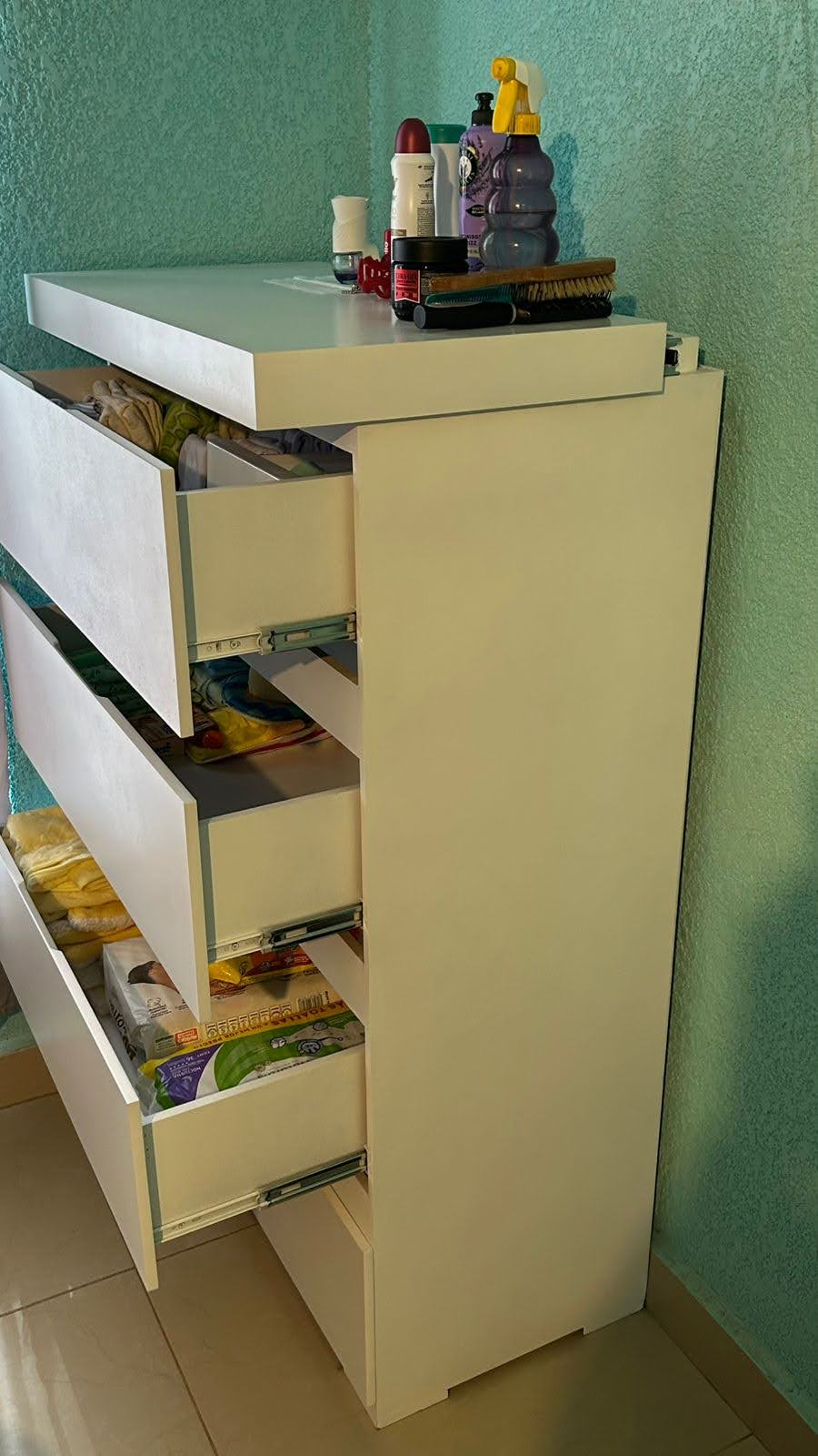 CAJONERA GARDA CON JOYERO OCULTO